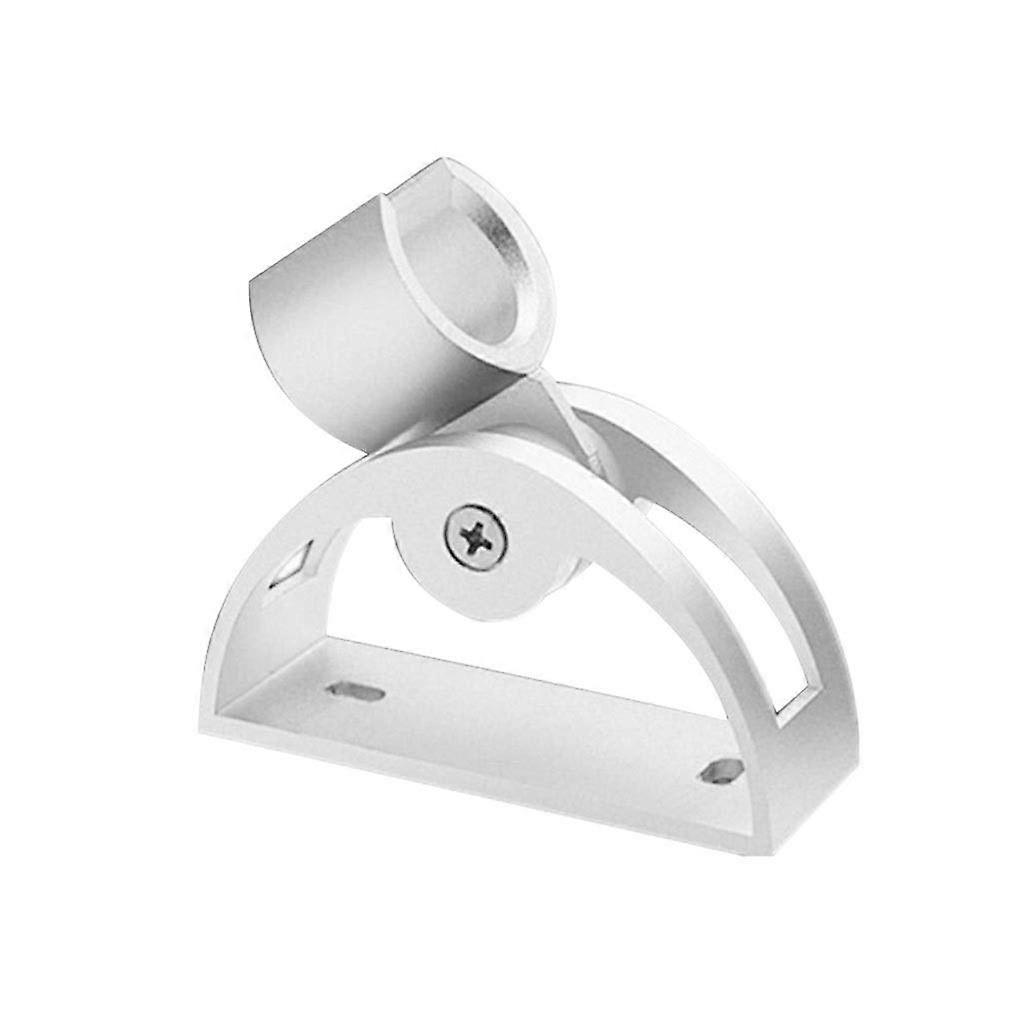 Adjustable Aluminium Wall Mounted Shower Head Holder with 45° Angle Bathroom Bracket