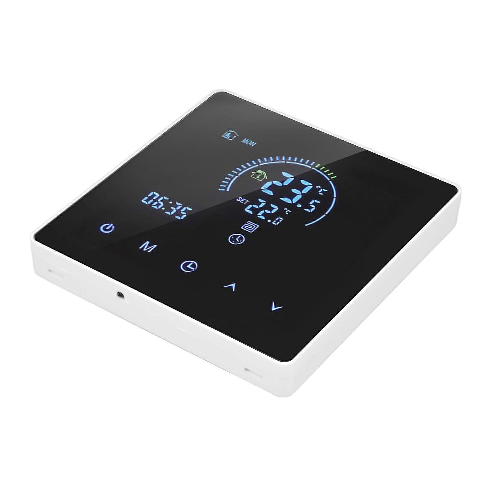 Smart Thermostat for Water Heating with LCD Display, Programmable Controller, and Voice Control