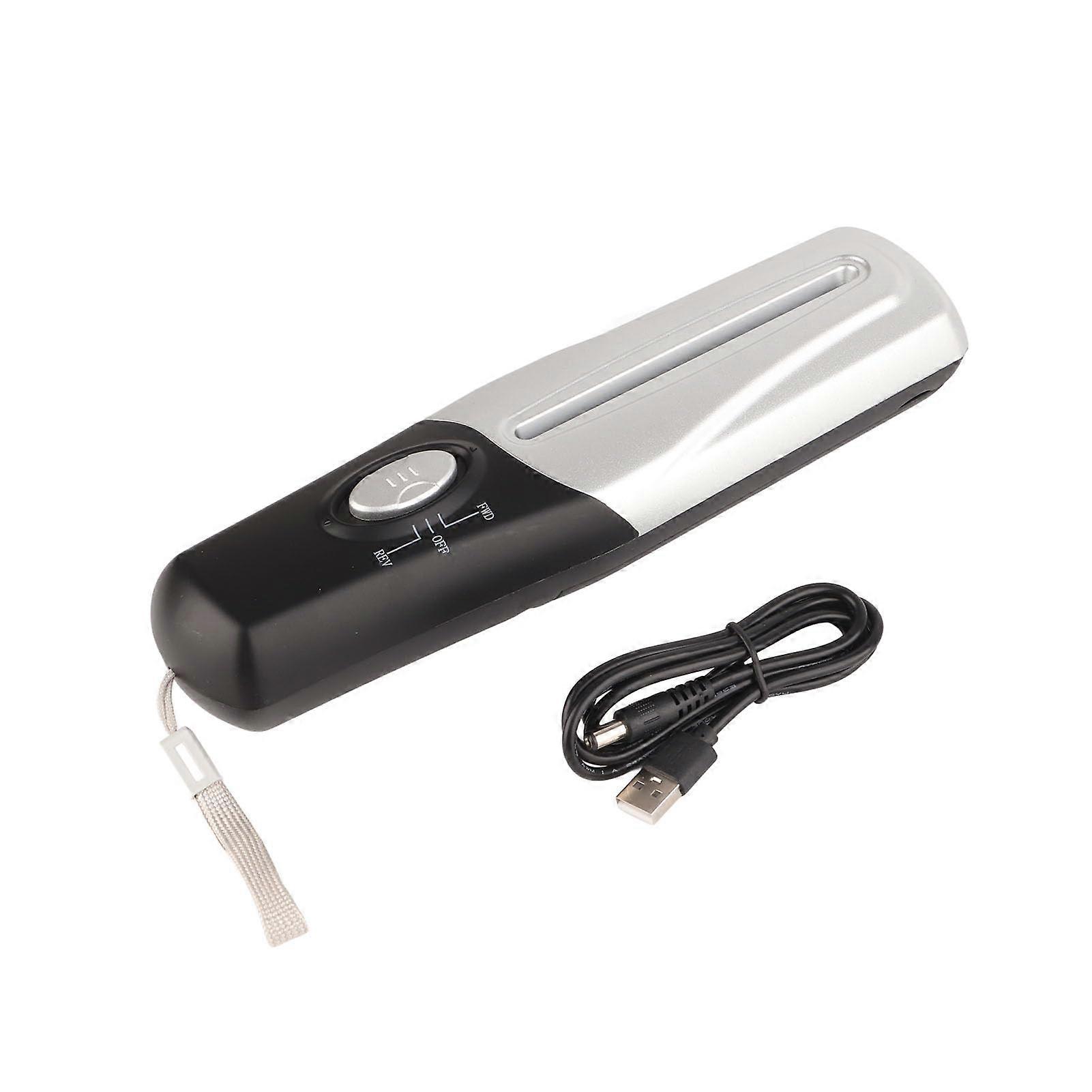 Mini Paper Shredder USB Powered Quiet Compact Document Cutter for Office and Home Use