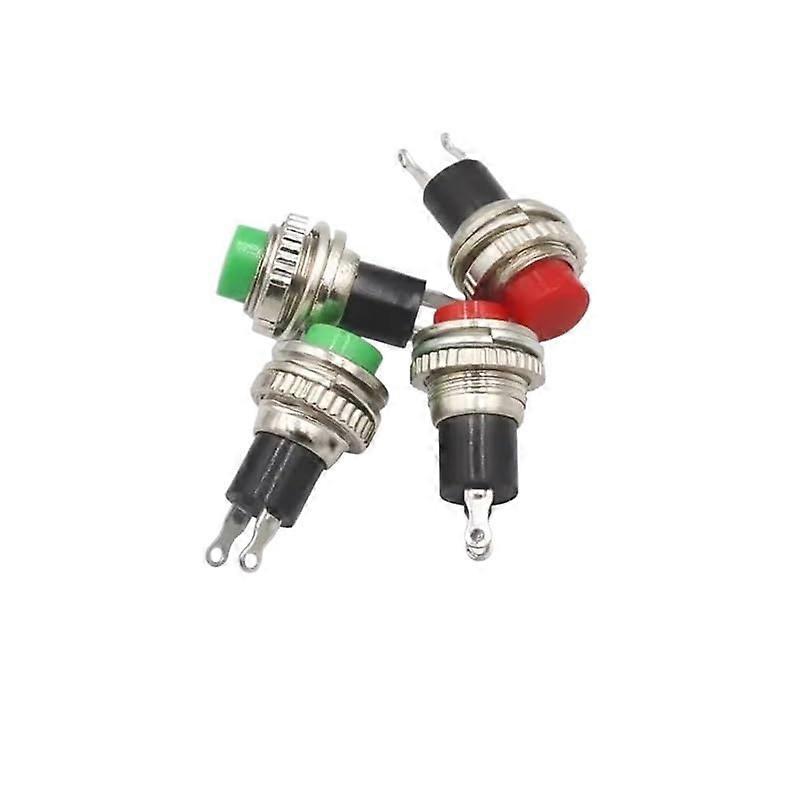 DS316 10mm Blue Momentary Push Button Switch with Quick Reset for Doorbell and Horn