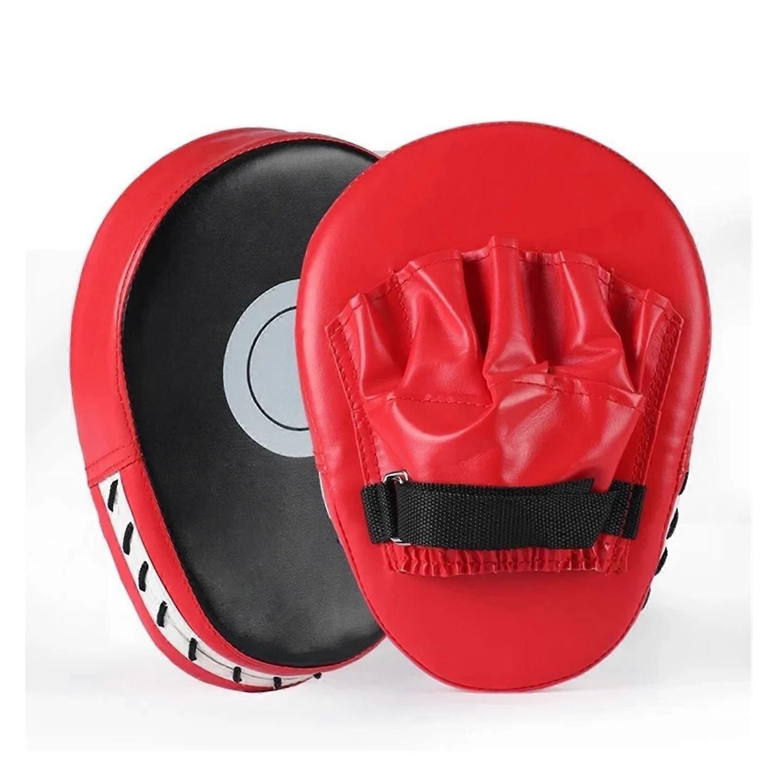 Boxing Focus Mitts 2PCS with Impact Absorption Design and Adjustable Strap Fit for Training