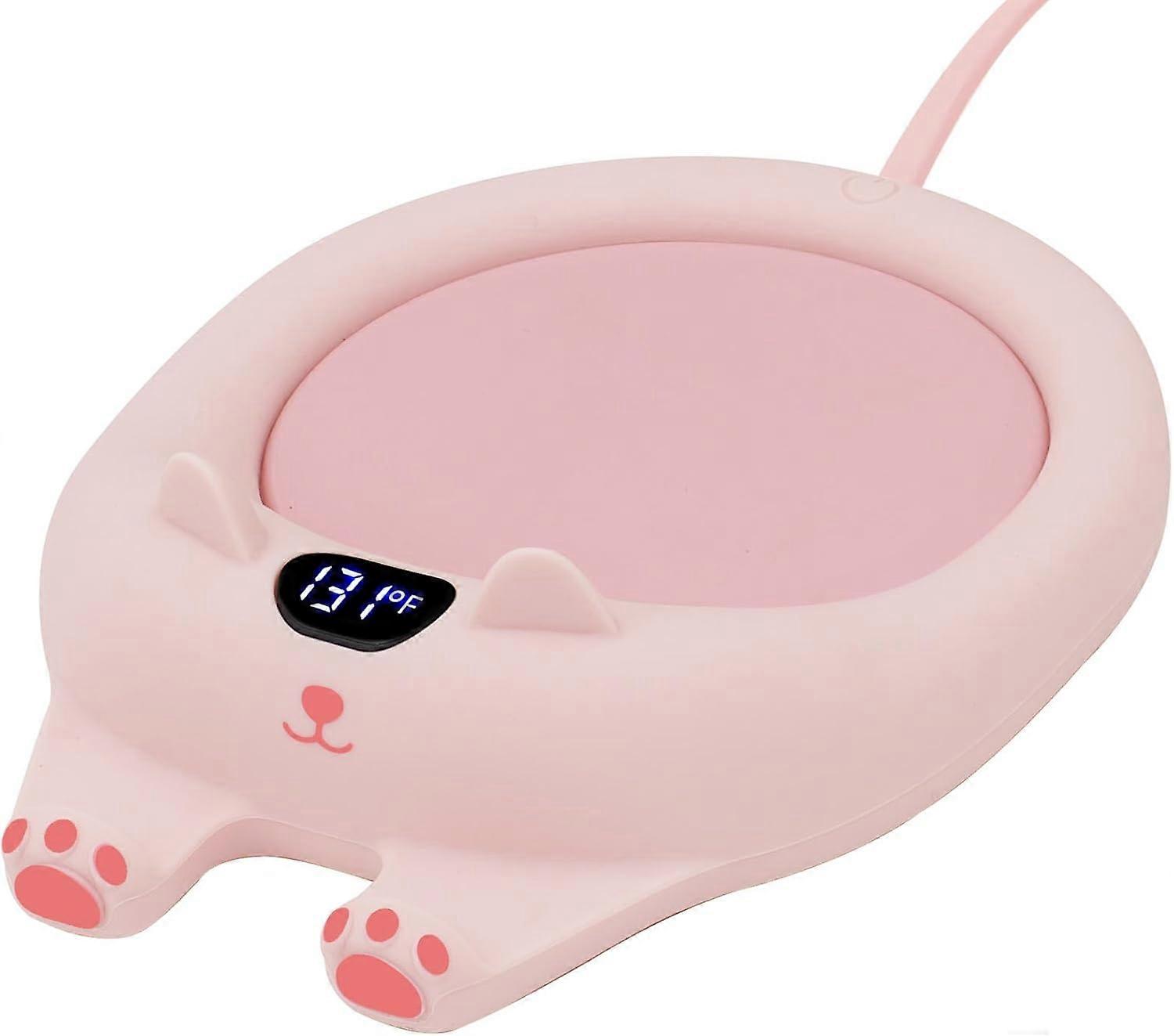 Smart insulated cup mat, 3 temperature settings, automatic power-off