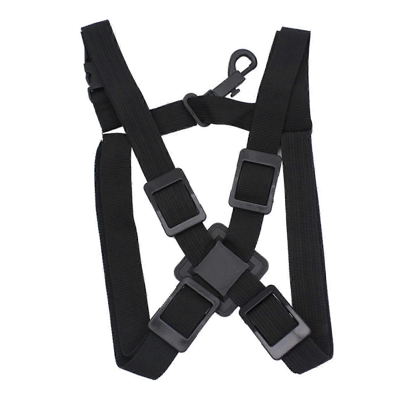 Saxophone Neck Strap and Harness with AntiDetachment Hook, Adjustable Height, Comfortable Fit