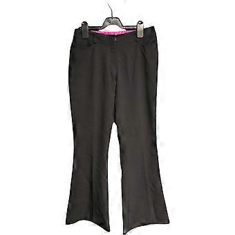 Pantalon femme TOPSHOP - Coupe classique, en polyester résistant - Confortable et élégant au quotidien, taille 38, noir