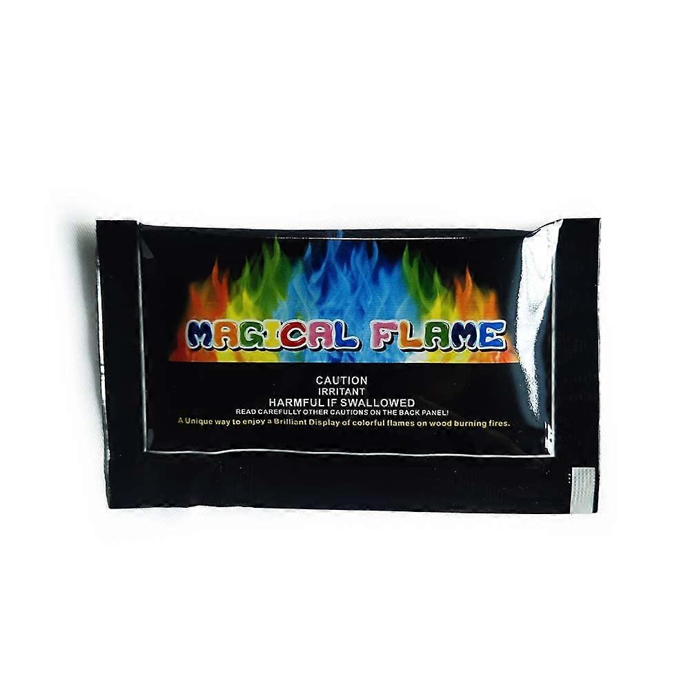 12 Pack Magic Fire Color Changer for Fire Pit and Campfire with Vibrant Neon Flames