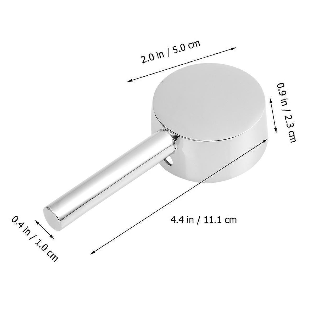 Kitchen Tap Handle Silver Single Handle Replacement For Home Improvement 1Set