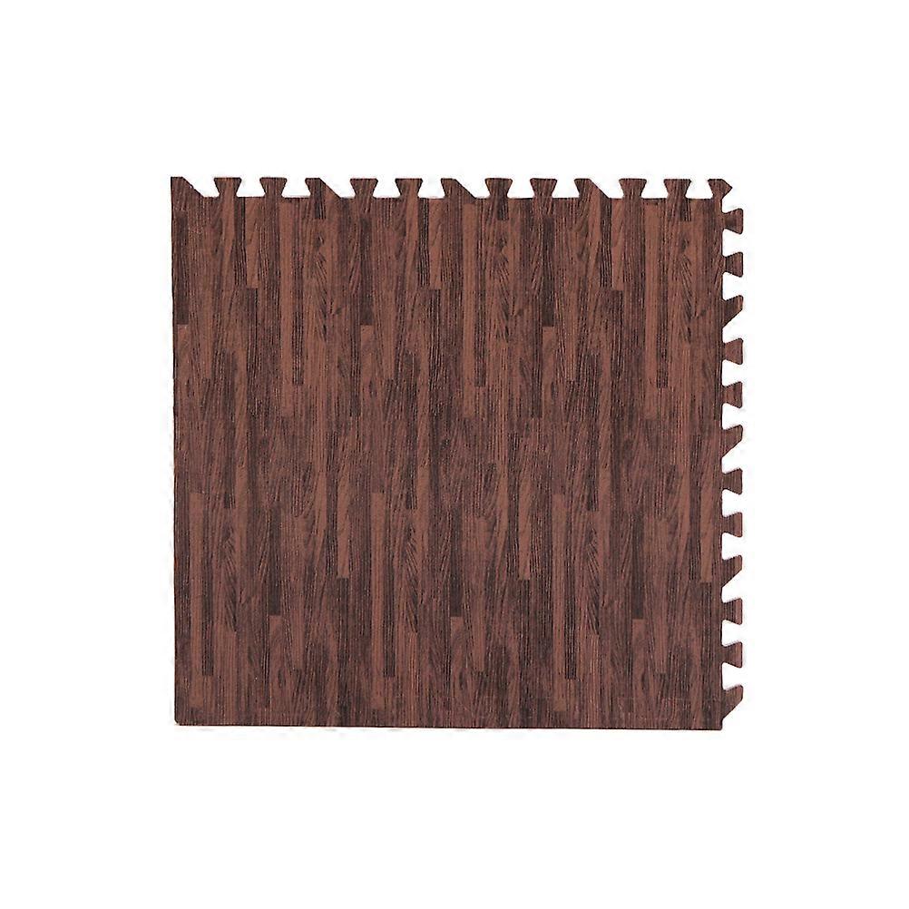 Yoga Mat Crawling Pad for Exercise Use 30Cm Square Brown Eva Interlocking Mat
