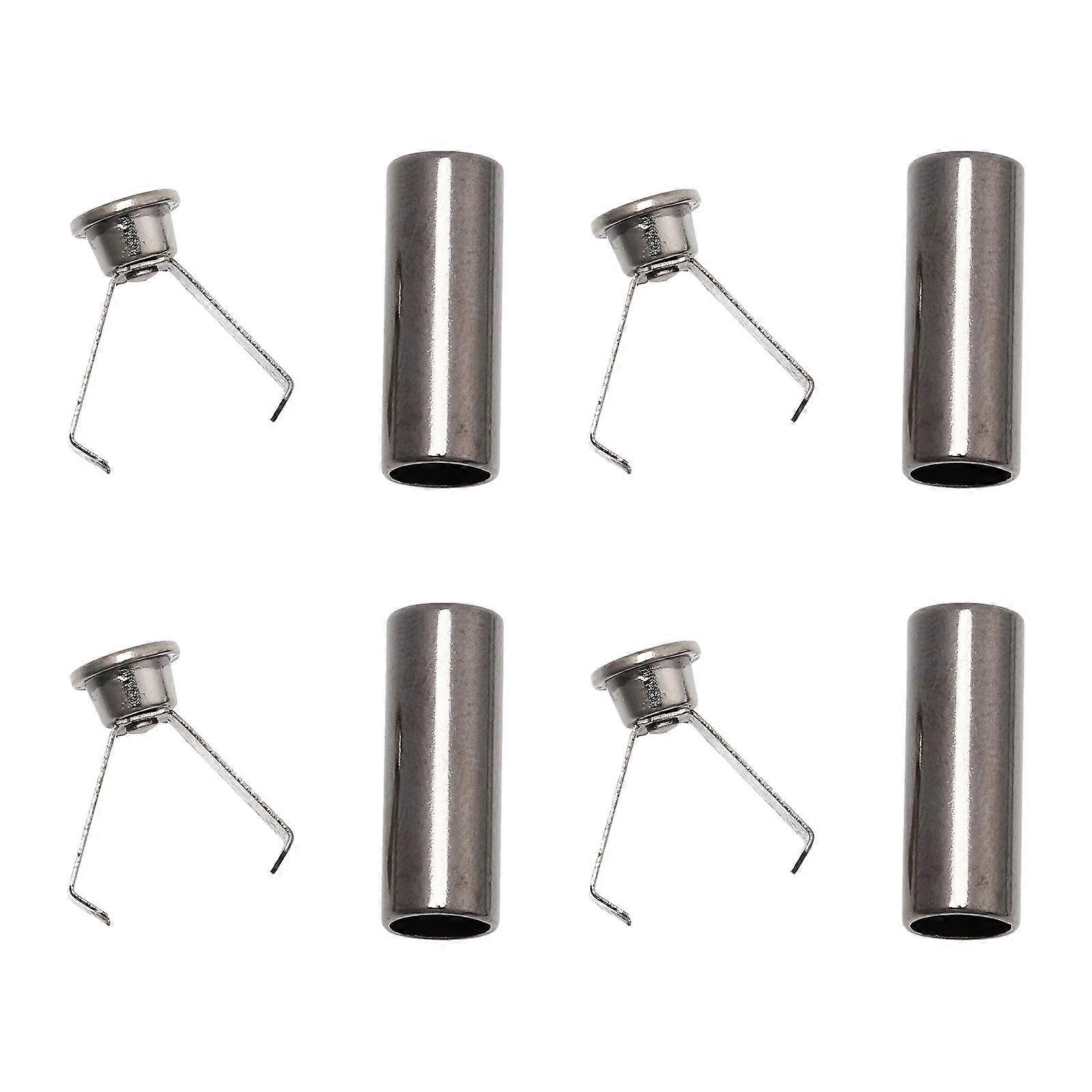 4Pcs Zinc Alloy Clasps Ideal For DIY Hat Rope With Rectangular Shape For Daily Use