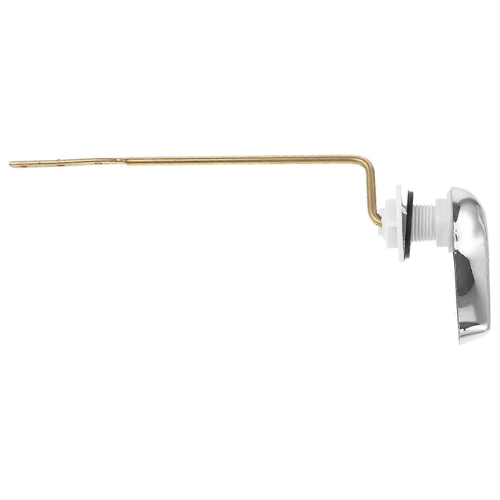Toilet Handle Copper Flush Lever Replacement for Bathroom Use