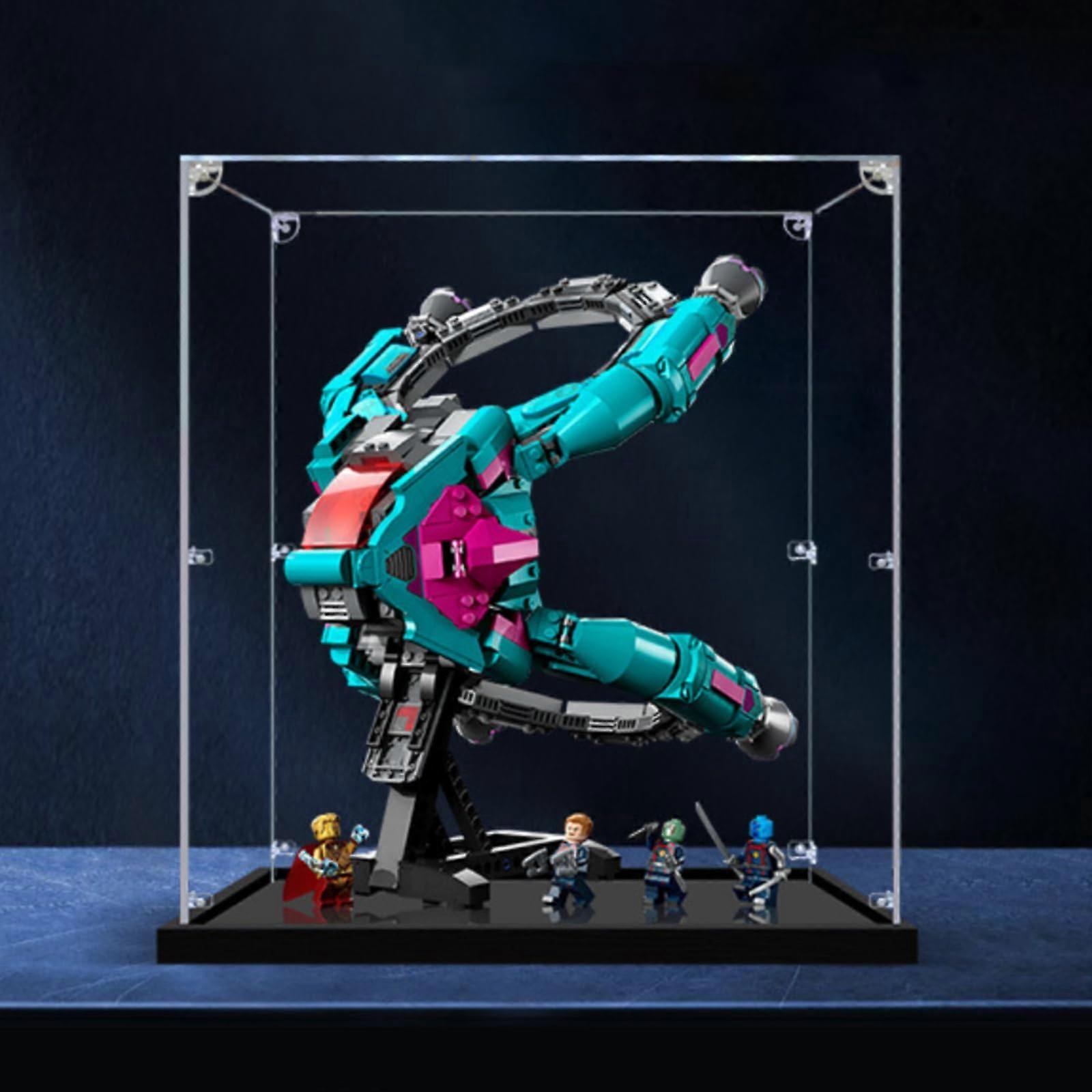 Display Case Acrylic Box for  76255 Spacecraft Model DustProof Clear Storage