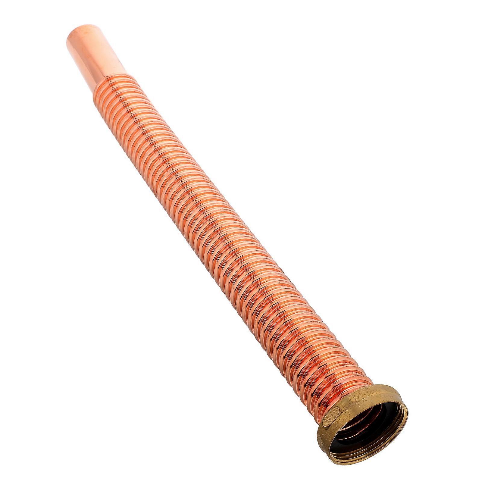 Brown Copper Tub Drain Kit for Bathroom Drainage Replacement