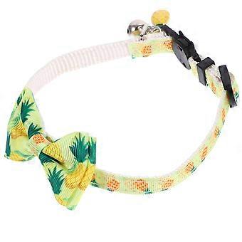 Dekoratives Welpenhalsband, verstellbares Outdoor-Katzenhalsband aus Nylon