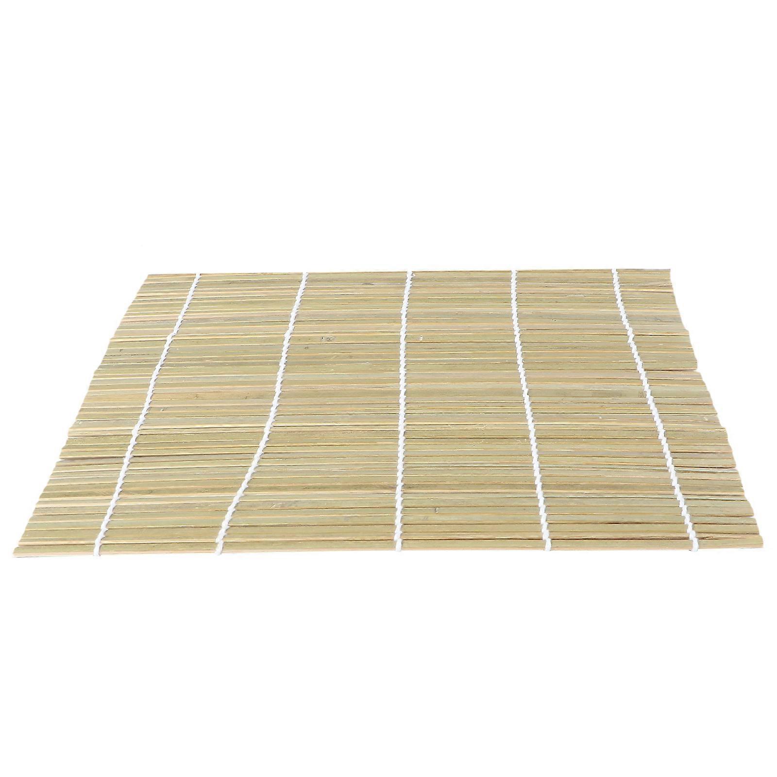 Bamboo Sushi Roller Mat for Sushi Making 1Pcs Green Rolling Pad Kitchen Tool