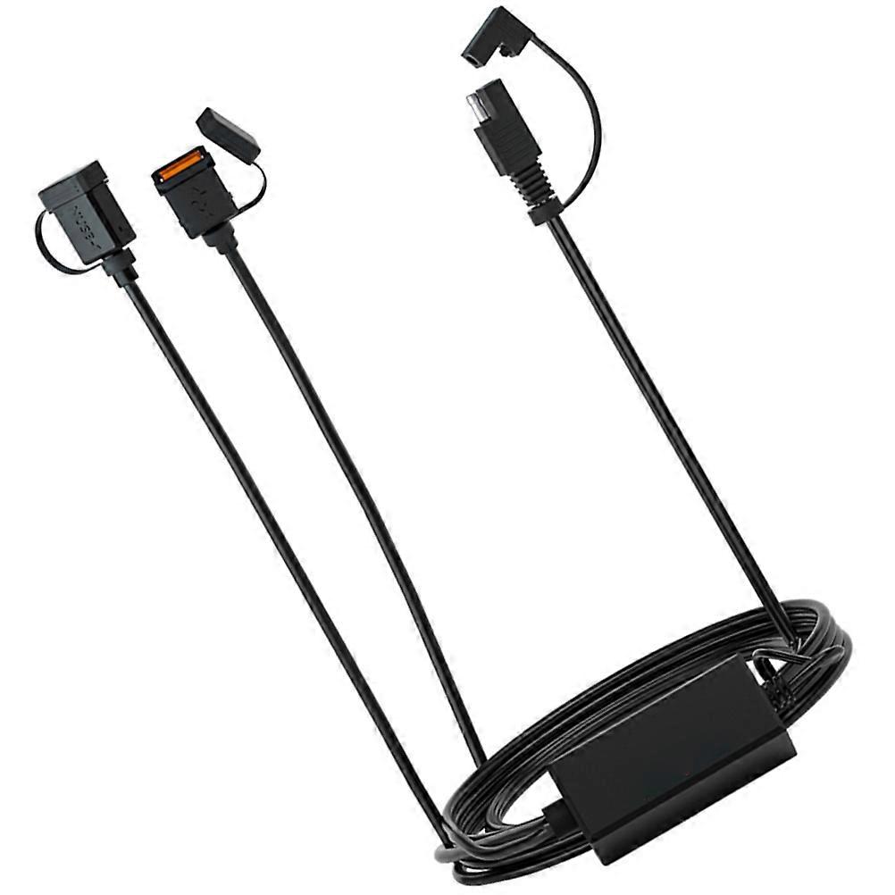 Dual USB Charger Motorcycle Power Supply Socket for Phone Charging