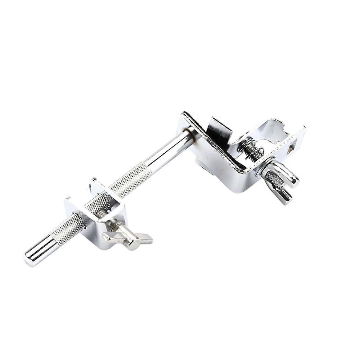 Drum Cowbell Mount with Durable Adjustable Clamp for Secure Percussion Setup