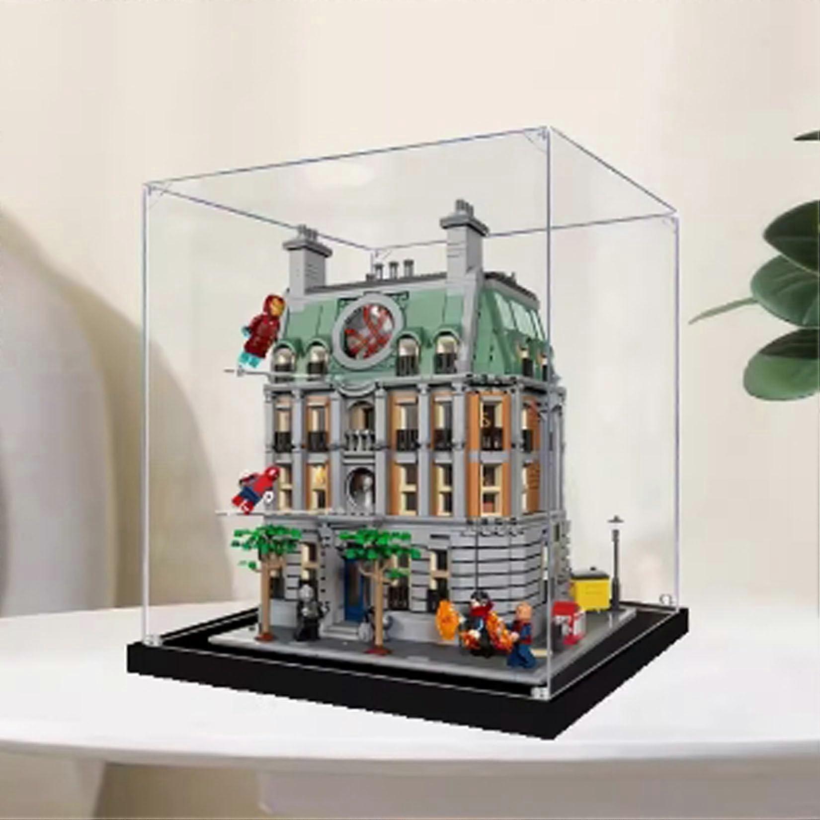 Acrylic Display Case for  76218, Clear Dustproof UV Protected Showcase, Tool Assembly