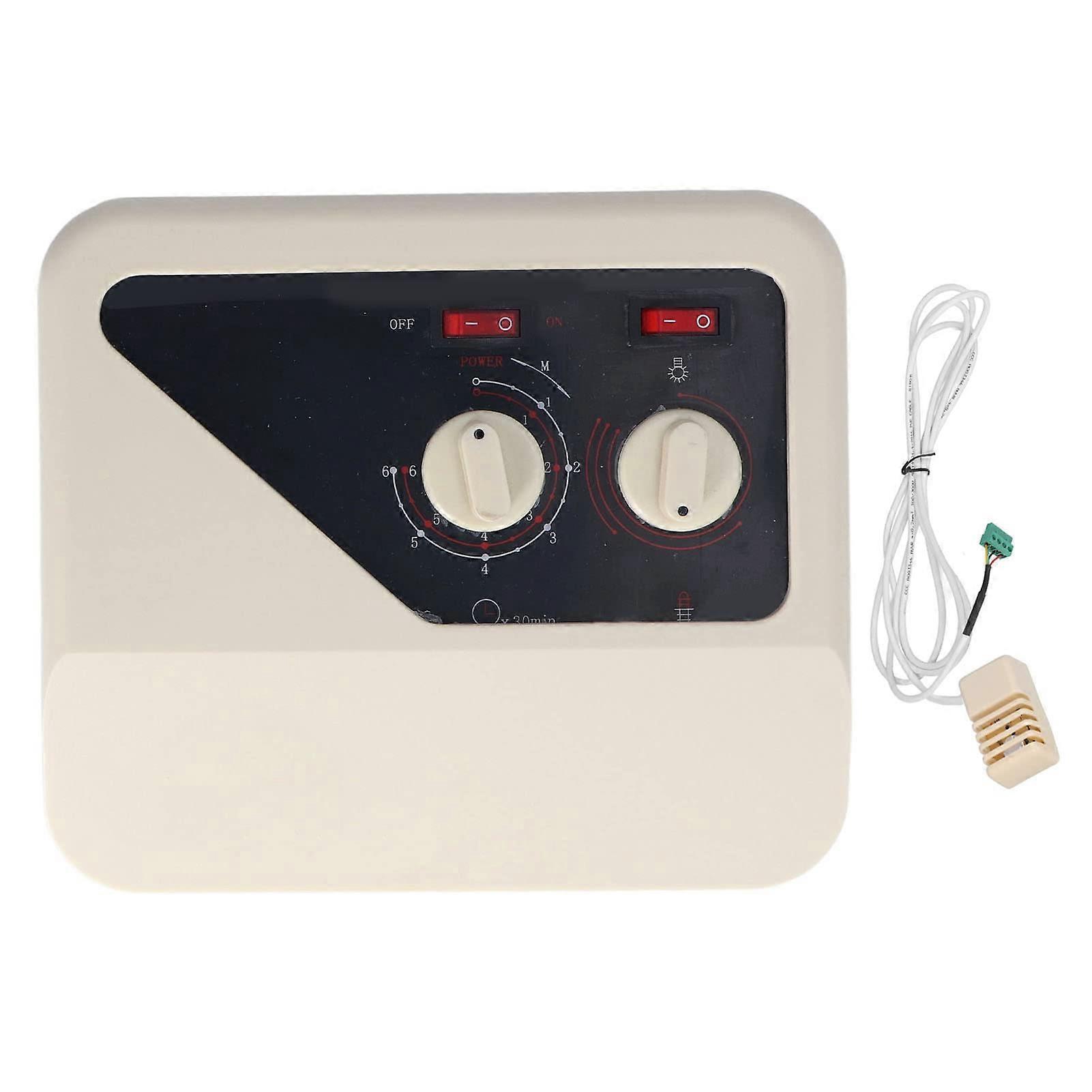 380V Sauna Stove Controller 915KW Spray Proof PP Shell External Heater Control Box