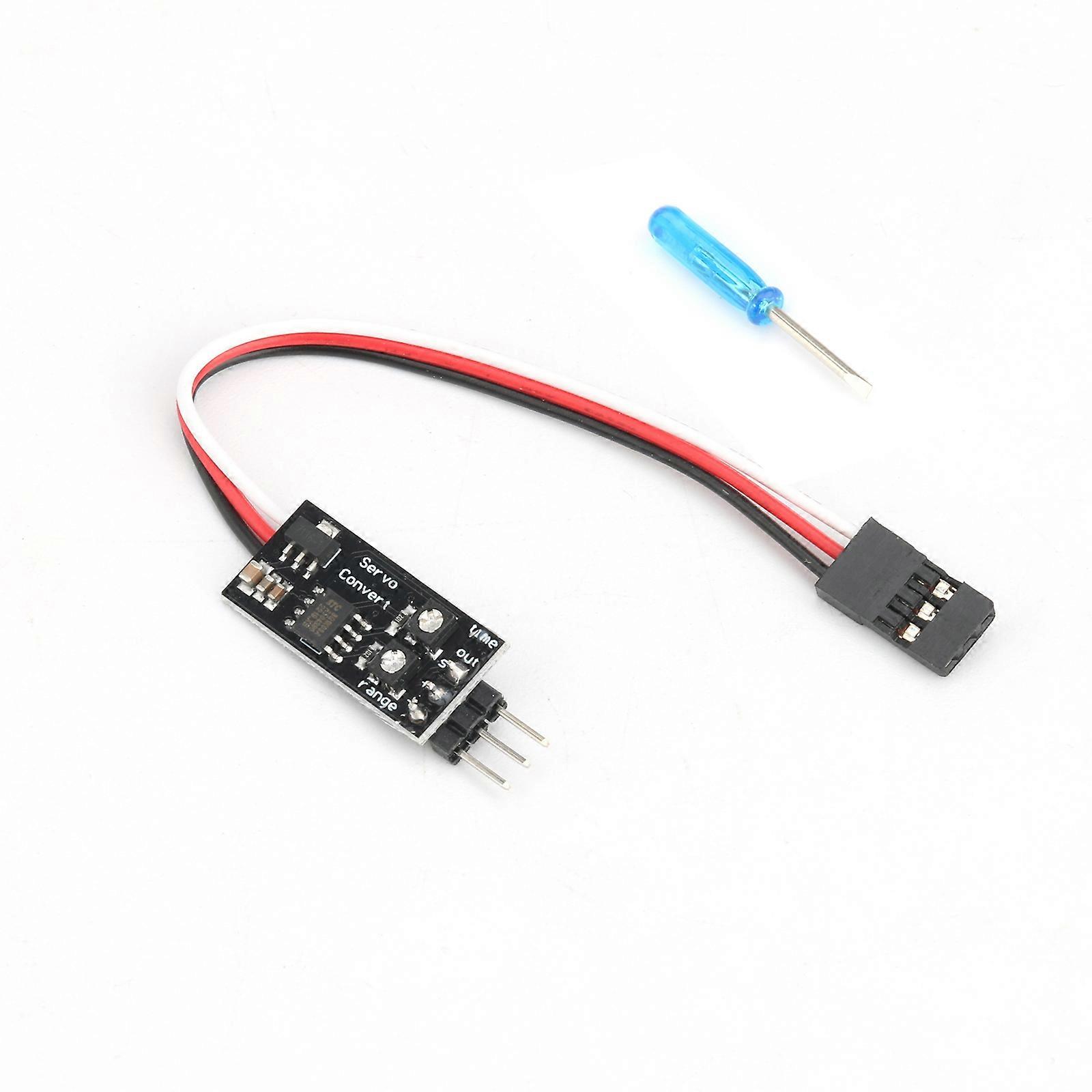RC Servo Signal Converter Delay Speed Reverse Angle Adjuster DIY Upgrade Accessory