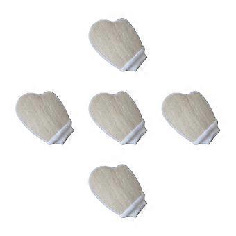 Loofah Shower Gloves for Gentle Skin Exfoliation and Rich Lather Body Scrubber Mitt for Daily Cleansing
