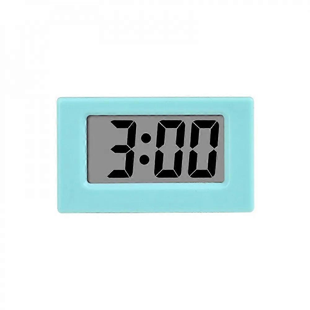 Mini Clock Simple Electronic Digital Display Clock Bedside Clock Car Clock Student Clock Portable Desk Clock Triangular Clock