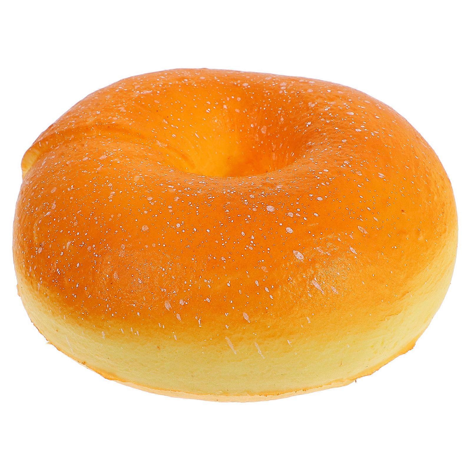 Fake Donut Artificial Bread for Display 2Pcs Realistic Simulation Dessert Props