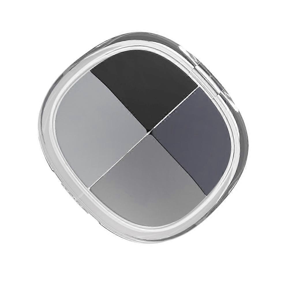 Pilulier portable à 4 compartiments, 1 pièce, gris