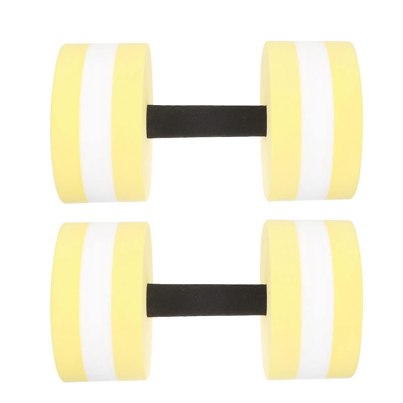 2Pcs Interesting Pool Weights Interactive Water Weights Entertainment Pool Dumbbells