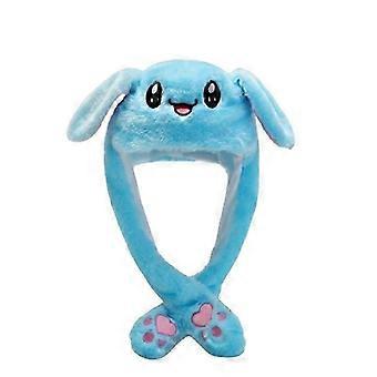 SHVY - Lustiger Plüschhasenhut, springender, niedlicher Hasenhut, Unisex