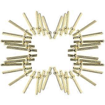 100Pcs Cribbage Bord Pegs Metall Cribbage Pegs Spiel Cribbage Zubehör