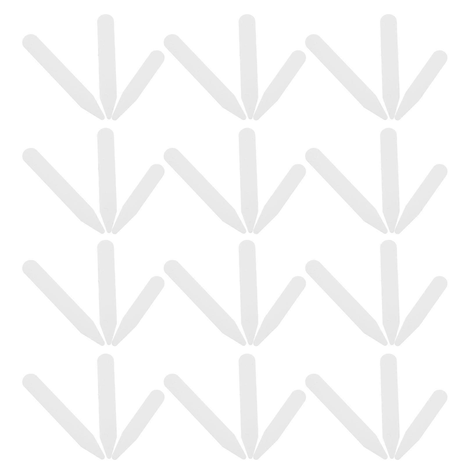 Nylon Collar Stays for Men, 200Pcs Plastic Bones