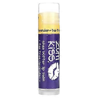 ZUM, Zum Kiss, Shea Butter Lip Balm, Tea Tree-Lavender, 0.15 oz, 6-Pack