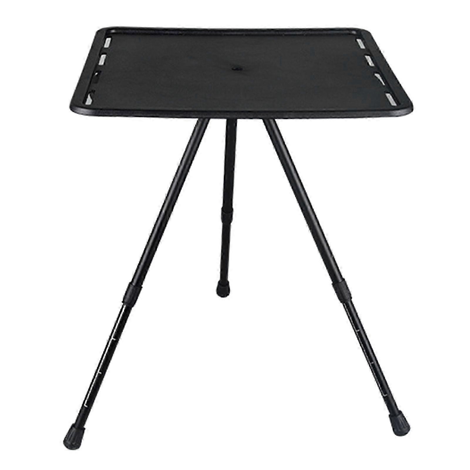 Folding Picnic Table Height Adjustable Foldable Camping Table compatible with Outdoor Beach Picnic