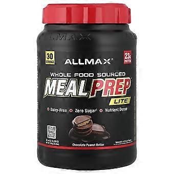 ALLMAX, Meal Prep™ Lite, Beurre de cacahuète au chocolat, 2,43 lb (38,8 oz)