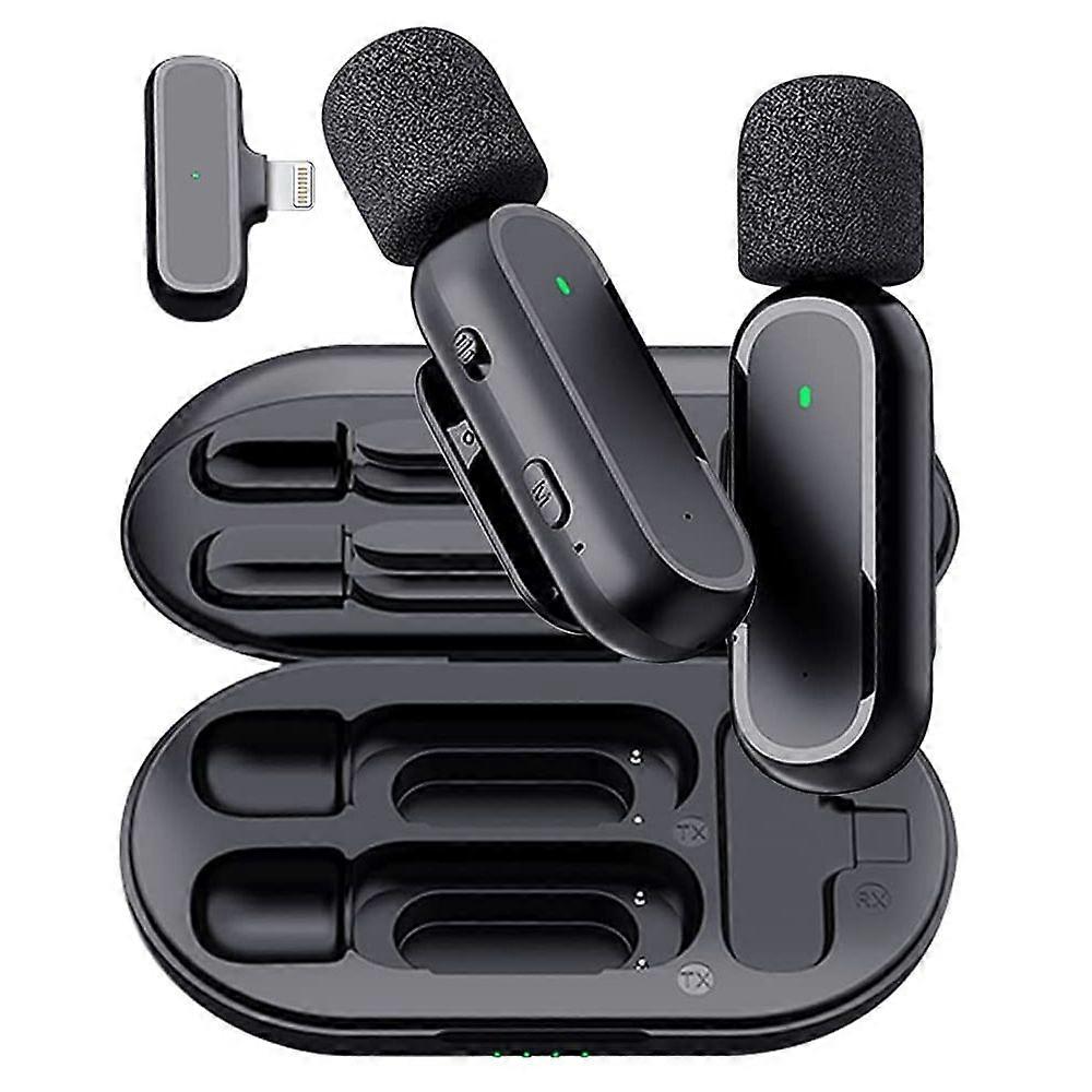 One To Two Wireless Lavalier Microphone, Spec: 8 Pin Interface