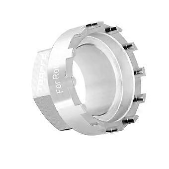 TOOPRE TL-S24 Strumento per la rimozione dell'anello di bloccaggio del disco della bicicletta compatibile con ROTOR Cranks Tooth Disks Dike Repair Tools
