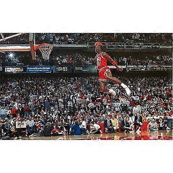 Jordan Classic Dunk Action Poster Puzzle 300/500/1000 Pieces Wooden Puzzle Adults Kids Educational Game Family Decompression Toy Gift Yt322zu