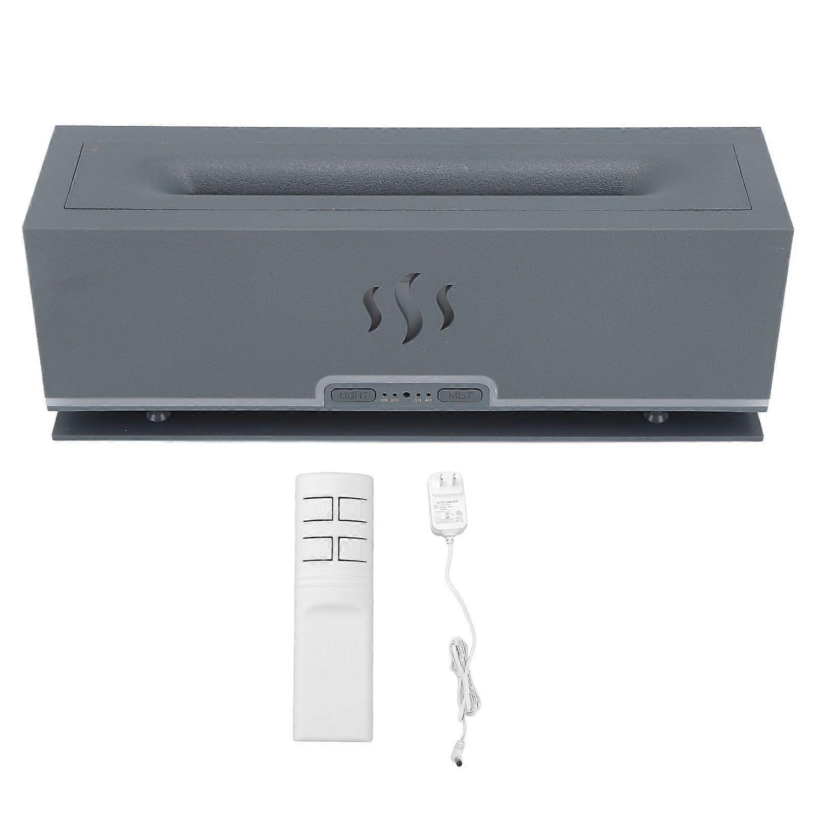 Flame Aroma Diffuser Hollow Out Smart LED Lamp Simulation Flame Atomizing Humidifier Essential Oil Diffuser