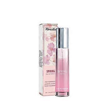 Spicy Rose Spring Perfume - langanhaltender, frischer blumiger und würziger Duft mit Rosenöl, Pfeffersamen und Adlerholzextrakt - Tragbares 15ml Reisespray für
