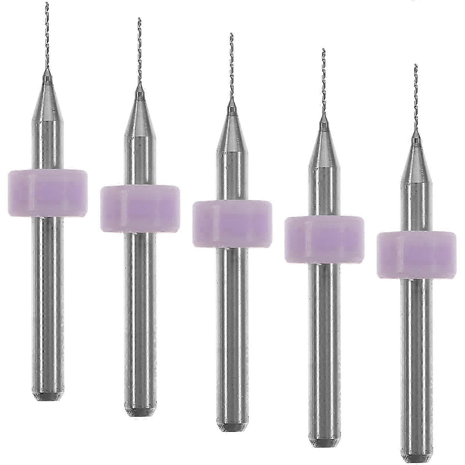 5 Pcs 0.4mm Drill Bits for 3D Printer Extruder Nozzle Head Cleaner Kit