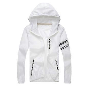Men`s windbreaker summer Sun protection jacket outwear sports Cycling Thin  hooded coats men jaqueta masculina Brand clothing