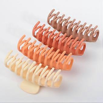 Dww-Set mit 4 dicken Haarspangen für Damen – leicht und rutschfest mit Kammzähnen – große Größe – 11 cm