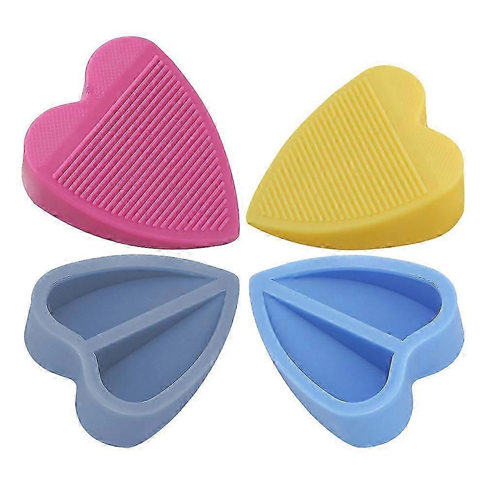 Door Stopper Creative Plastic Door Wedge for Security Use 4Pcs Set