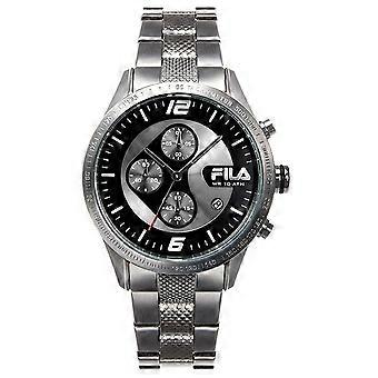 Fila men's watch chronograph stainless steel FA38-001-001