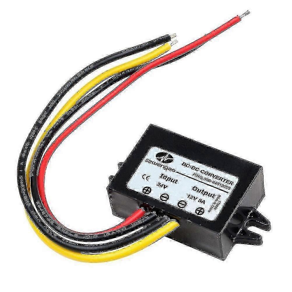 Professional DC 18V-36V to 12V 5A Step-Down Converter DC-DC Stabilizer