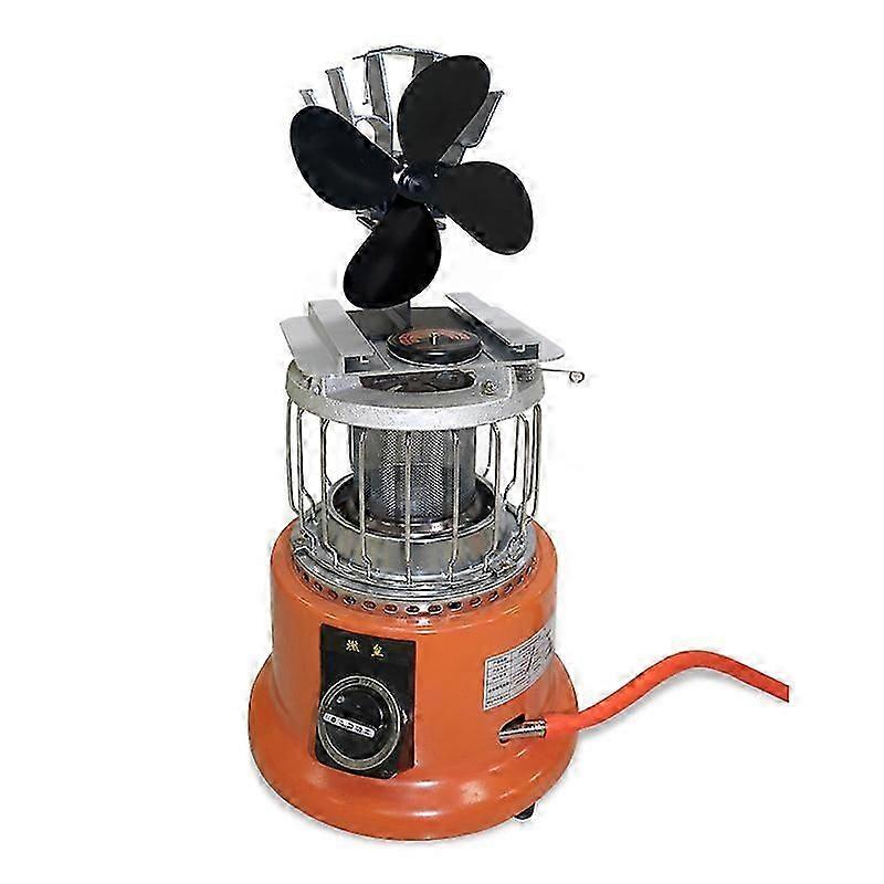 Heat powered stove fan