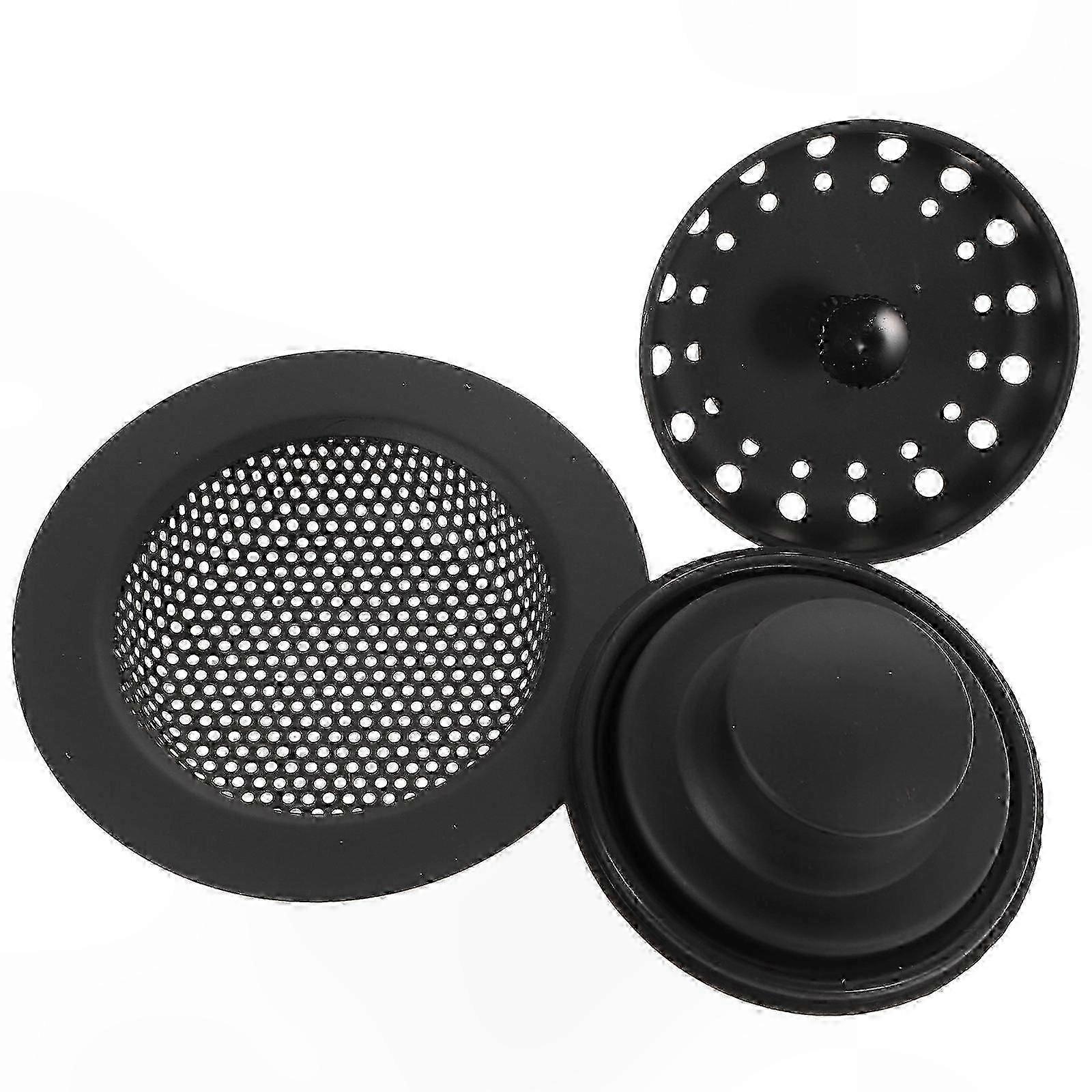 Garbage Disposal Stopper and Kitchen Sink Strainer, 3-Pack