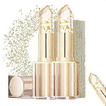 2 Pcs Color Changing Lipstick pH Sensitive-24H Lasting,Transferproof,Deep Hydration&Glossy_jsaf