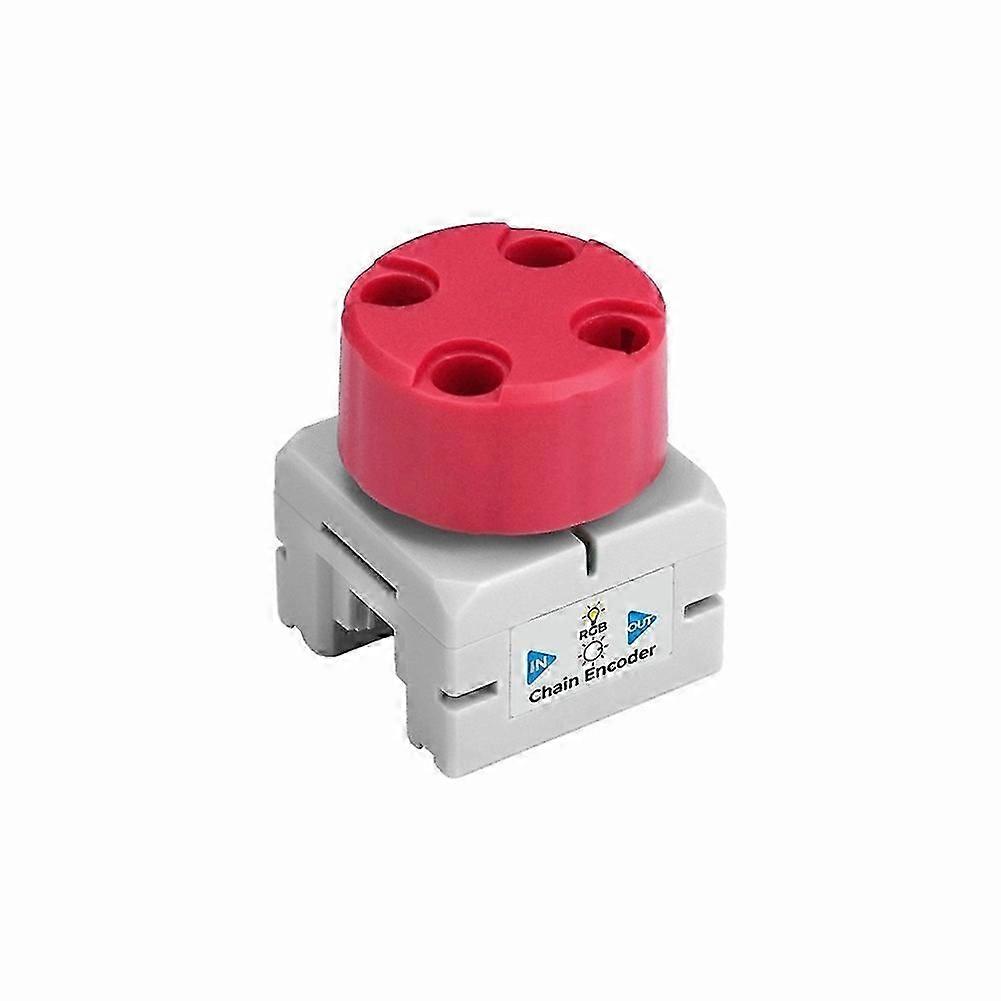 Chain Encoder Rotary Encoding Input Node Module Integrated AB Knob Encoder Programmable RGB LED HY2.0-4P Interface IC