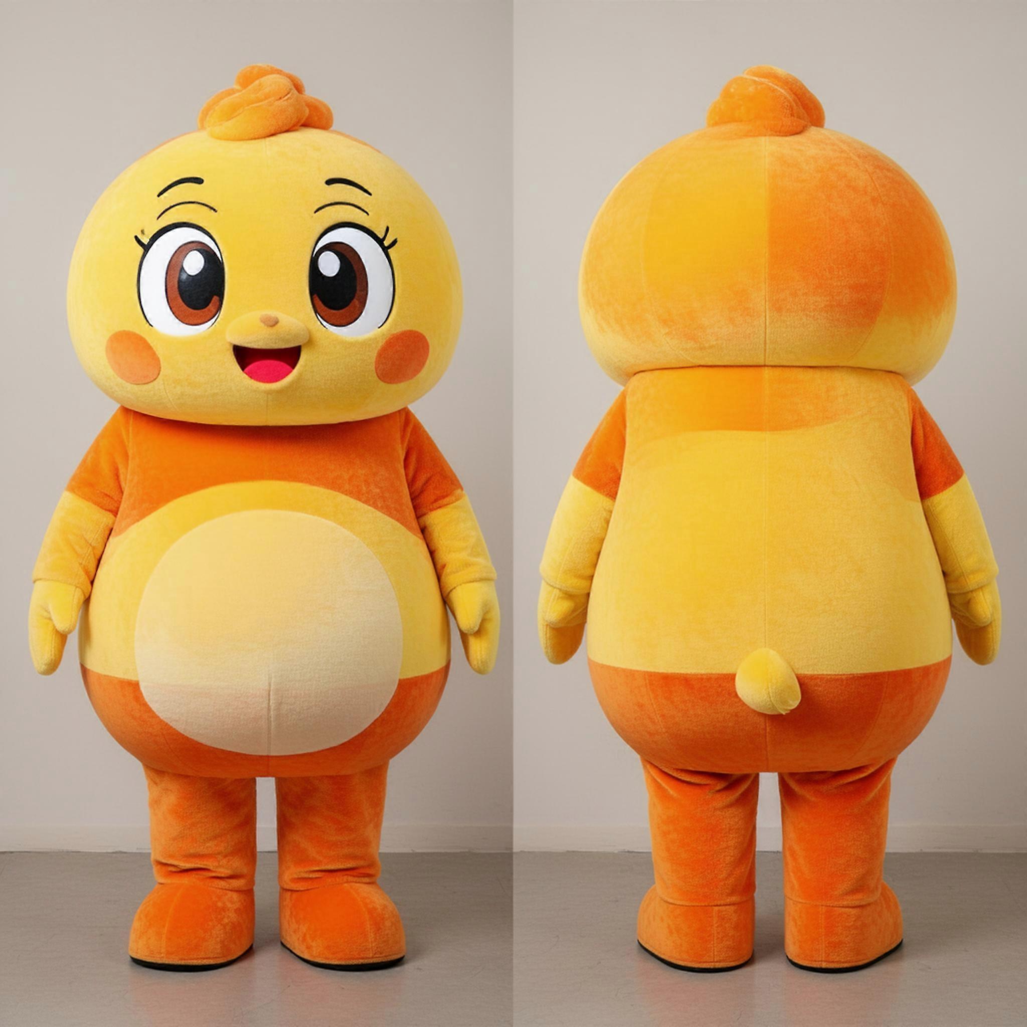 MASTICOT Golden Rounded Miso Soup Mascot