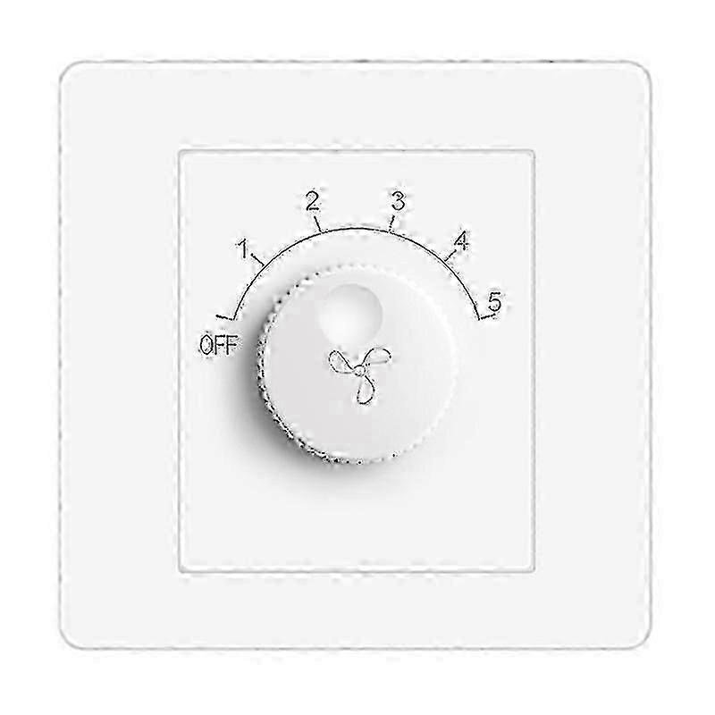 220V 5-Speed Regulator for Universal Ceiling Fans